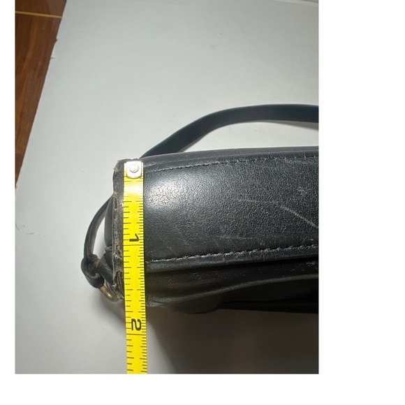Coach vintage Black Leather Crossbody Bag - Picture 11 of 11